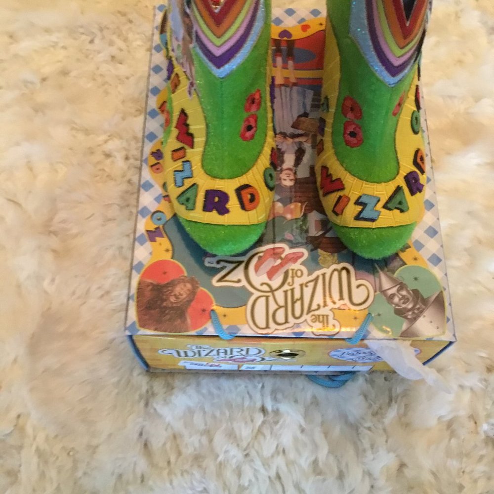 Irregular Choice Wizard of Oz light up Boots size 45 EU New - Picture 3 of 6